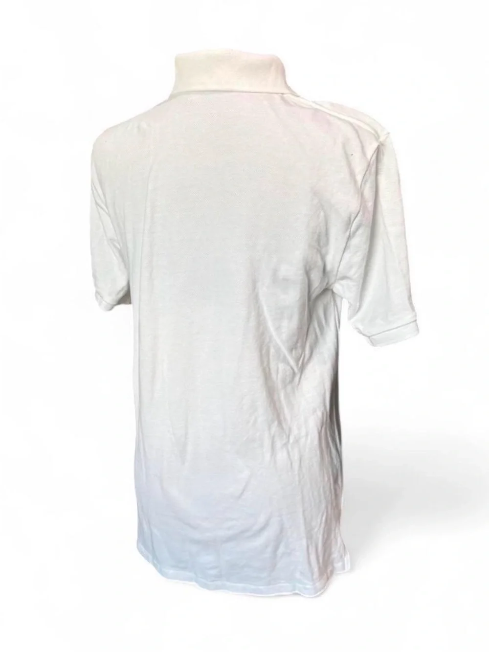 Ralph Lauren White Polo with Navy Embroidered Pony